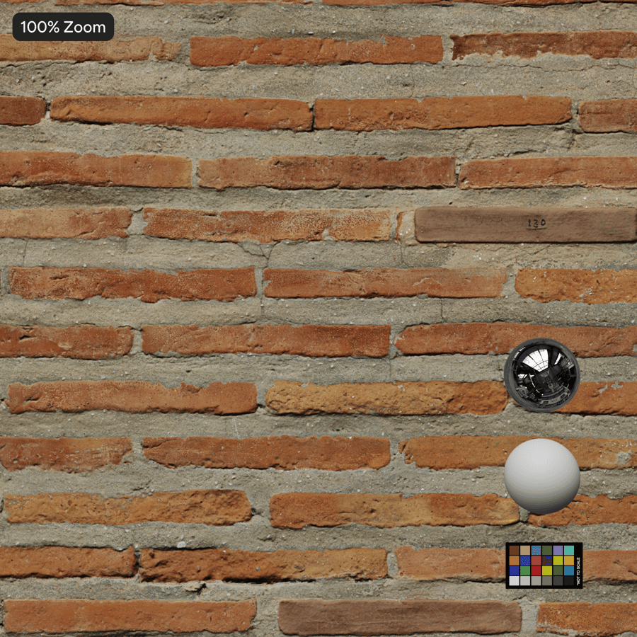 Vékony futó kötés tégla textúra, piros