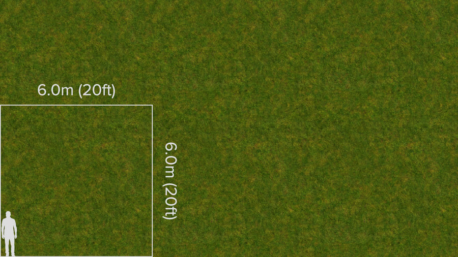 Grass Ground Texture, Mixed Green