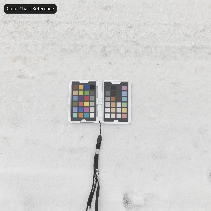 Marques de pneus sur route enneigée Texture