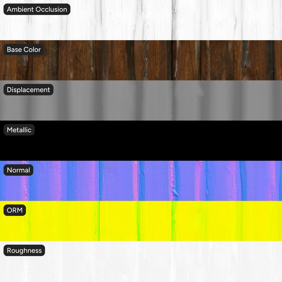 Texture per pareti con rivestimento in legno vivo invecchiato, quercia scura