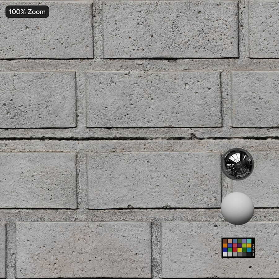 Texture di muro in blocchi di calcestruzzo prefabbricato
