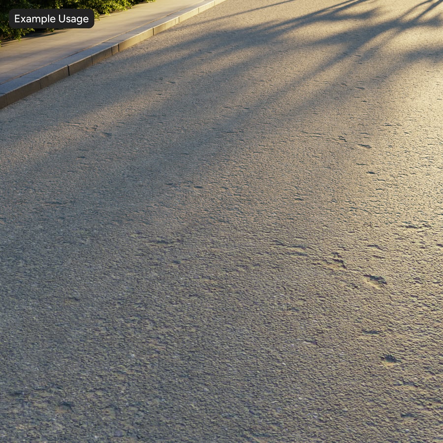 Kirli Çukurlu Agrega Beton Zemin Dokusu