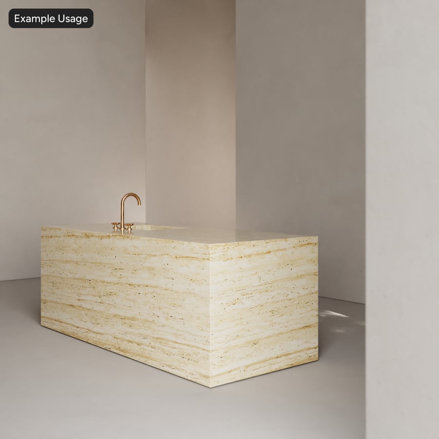 Polished Granite Stone Texture, Tawny Beige