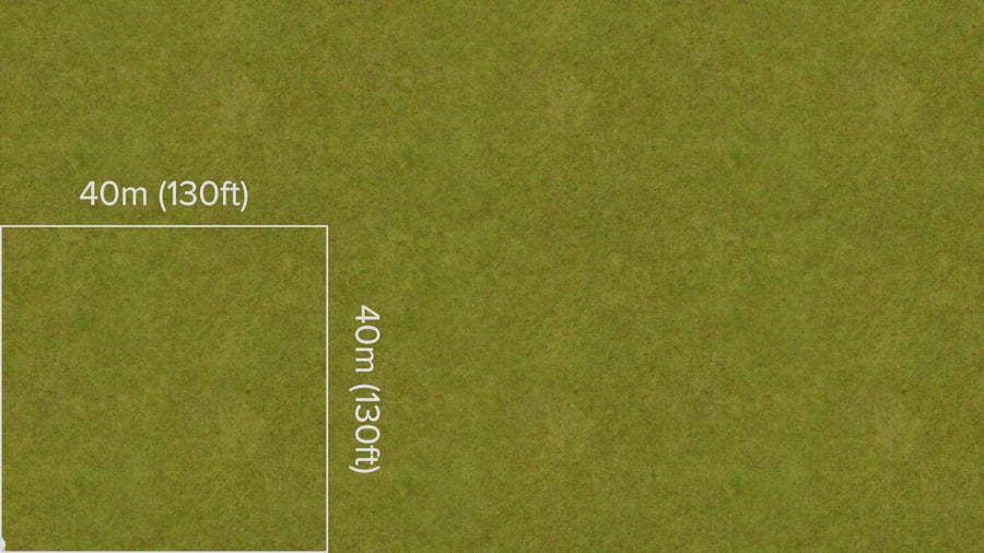 Patchy Grassy Field Texture