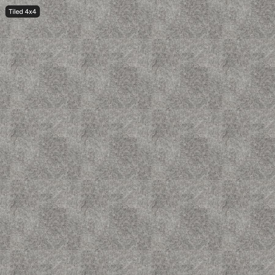 Square Marble Matte Tile Texture, Misty Grey