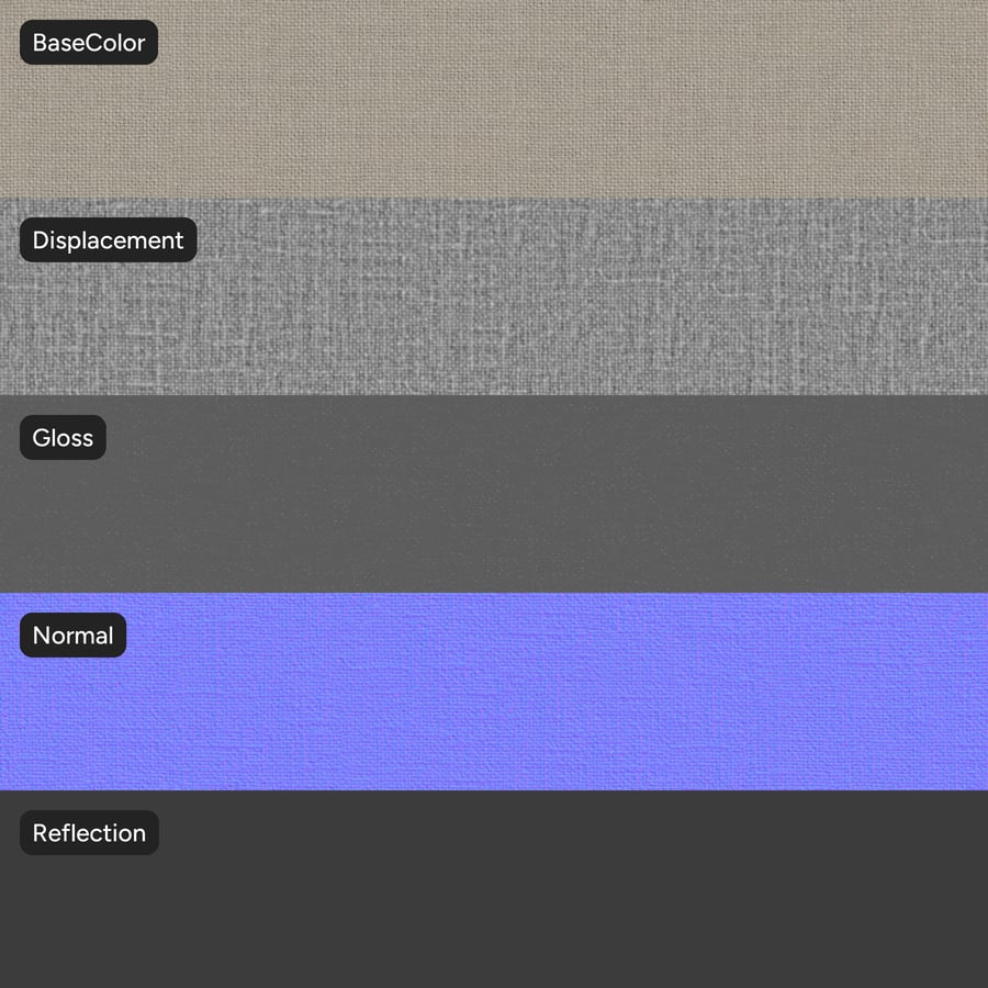 Textura de tecido para estofamento de cortinas lisas e planas, bege