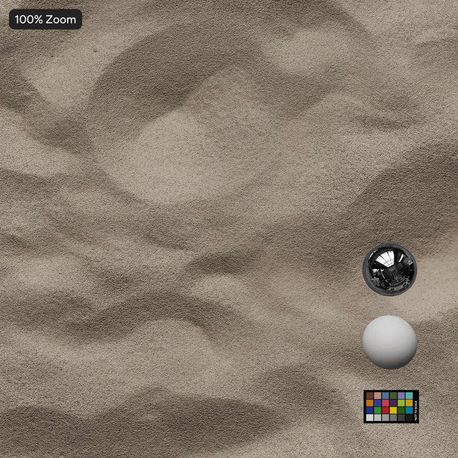 Fußabdrücke auf Sand Textur