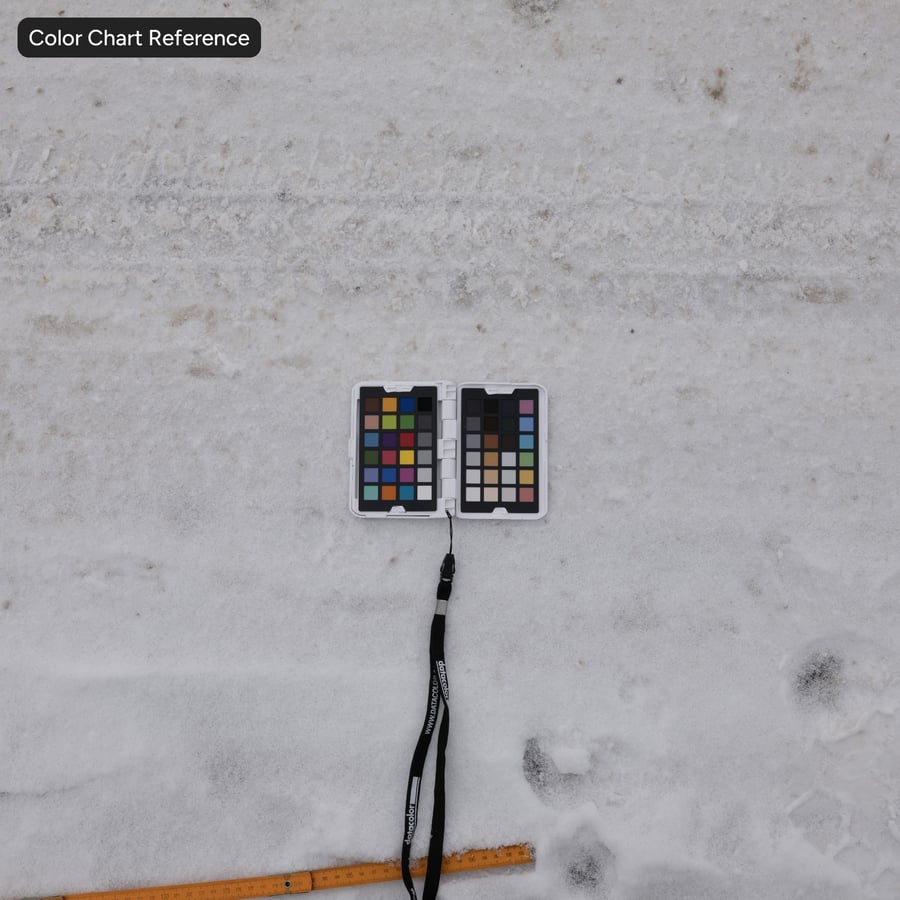 Poliigon Ground Snow Road 10396