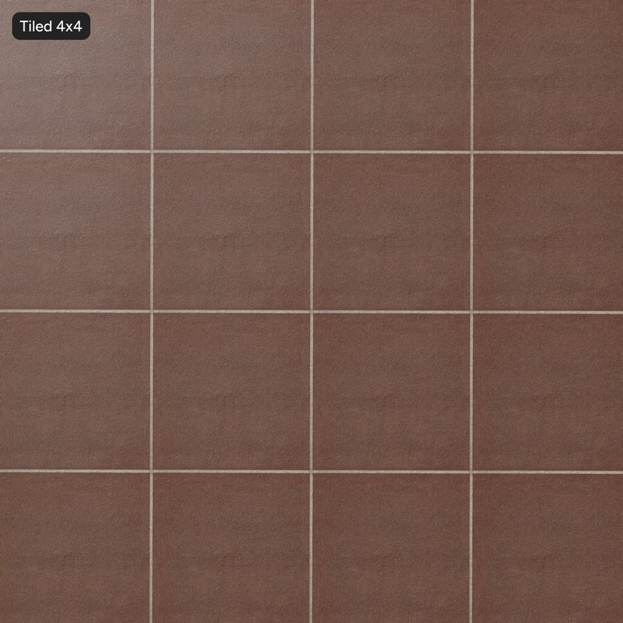 Athletic Running Track Rubber Texture, Terracotta Red