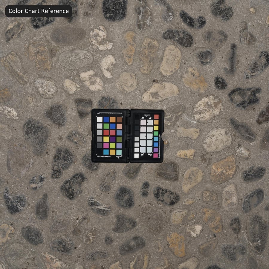 River Stone Cobblestone Paving Texture, Grey Brown
