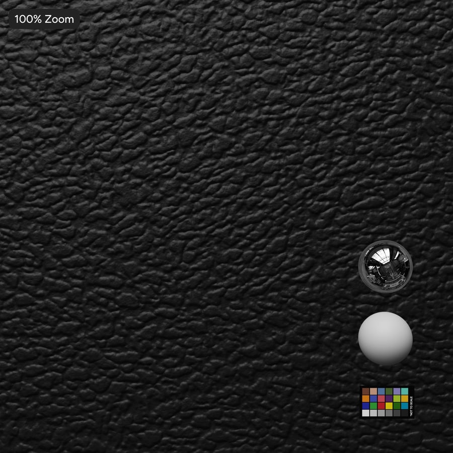 Textura de plástico com molde de couro, preto