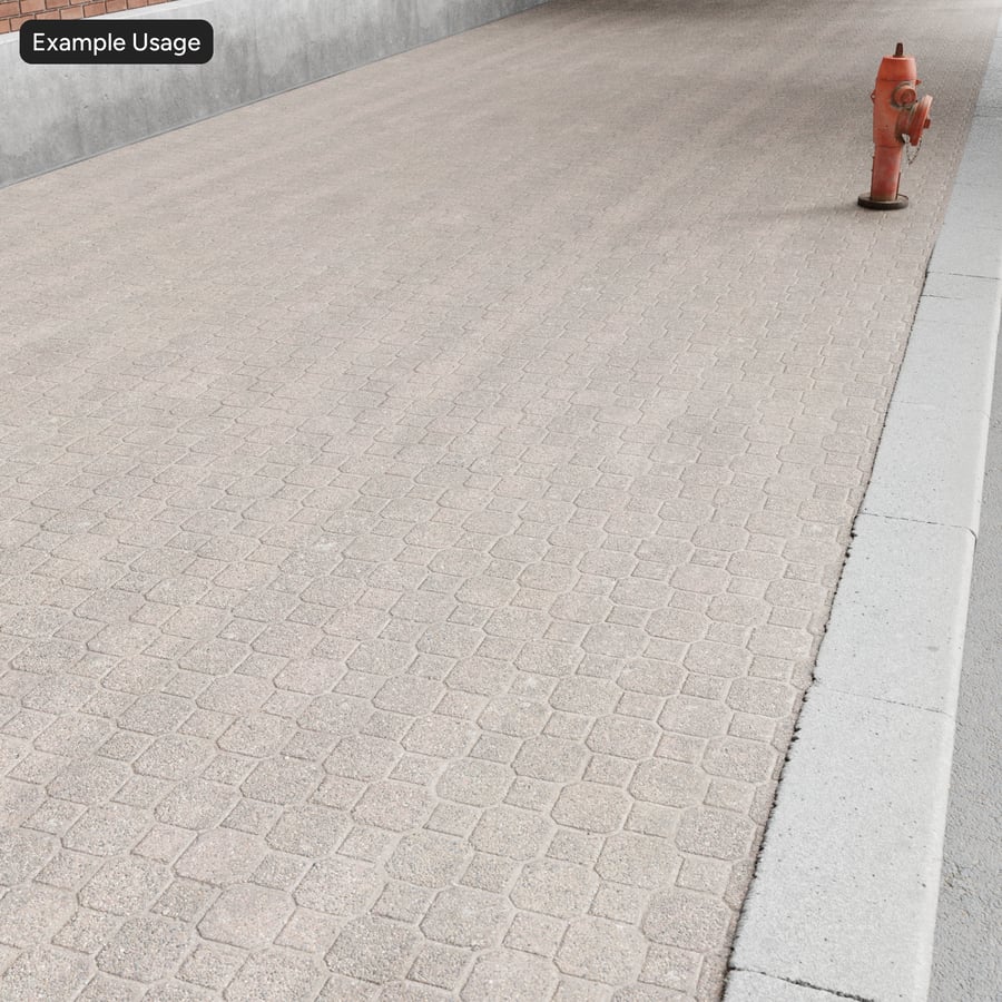 Textura de pavimento espelhado com agregado fino, castanho queimado