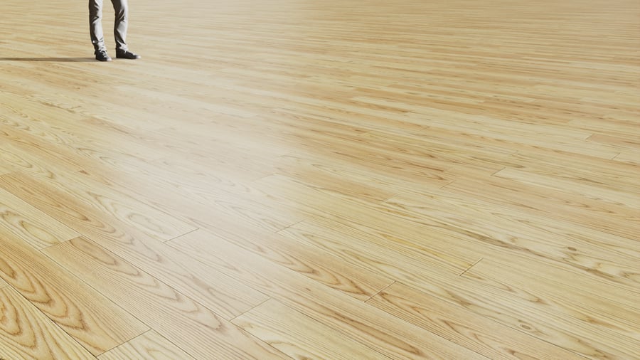 Natural Ash Wood Flooring Texture