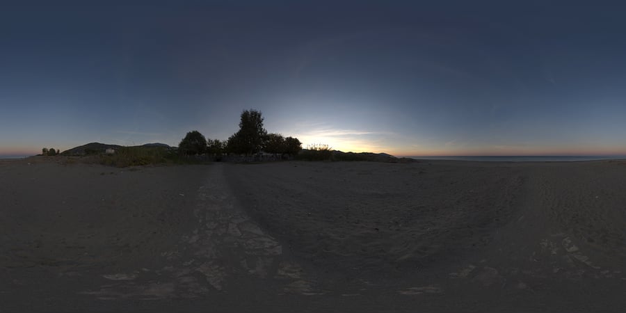 Hdr Outdoor Beach Blue Hour Clear 001