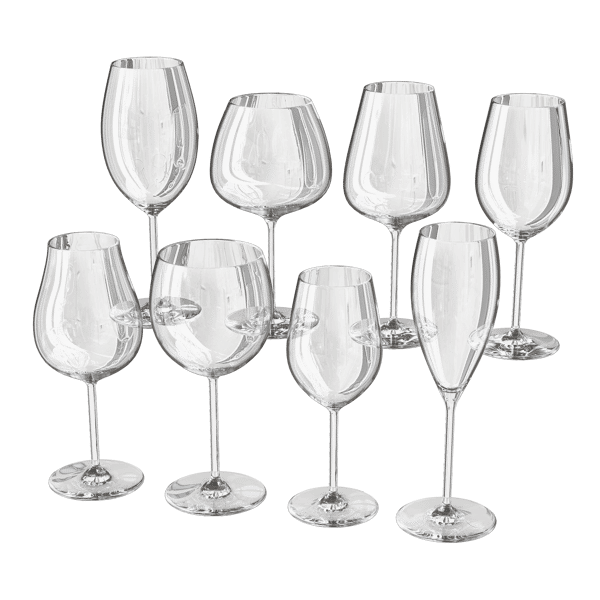 Empty Wine Glasses Model