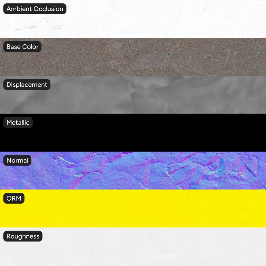 Smooth Cliff Texture, Gray