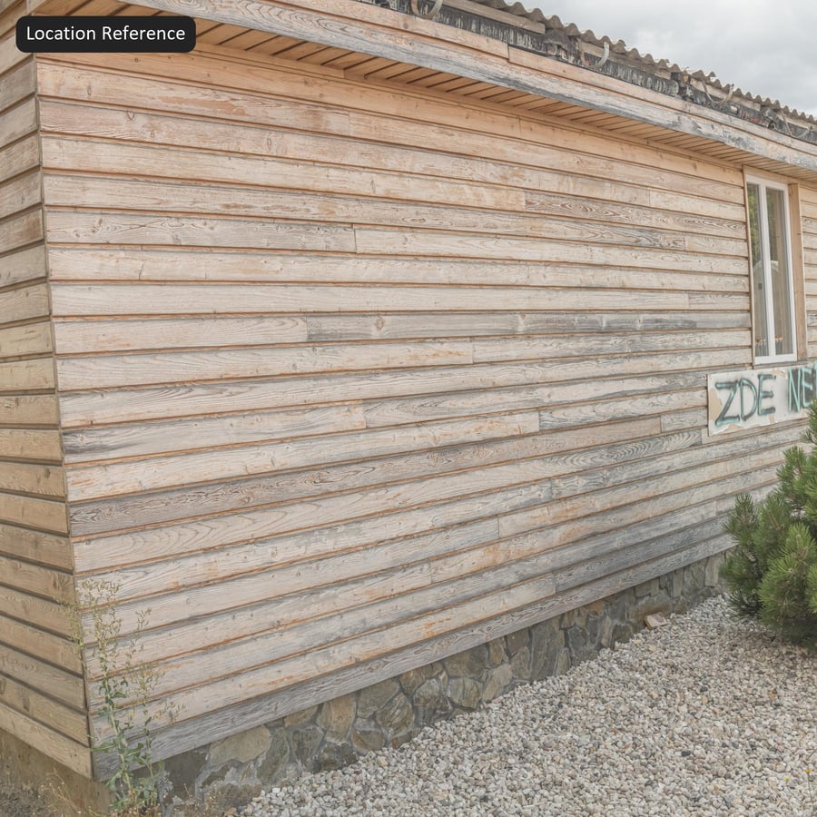Weathered Wood Board Wall Texture