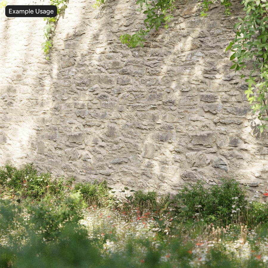 Textura de parede de pedra em ruínas, cinza-acastanhado empoeirado