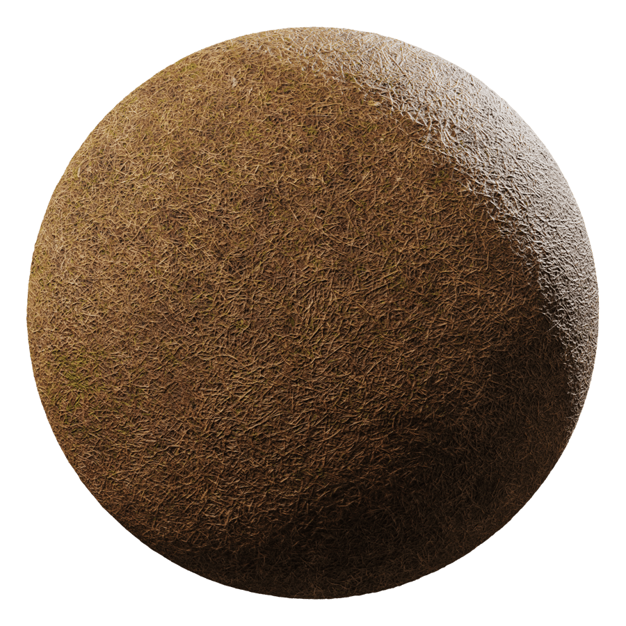 Thick Dried Grass Ground Texture