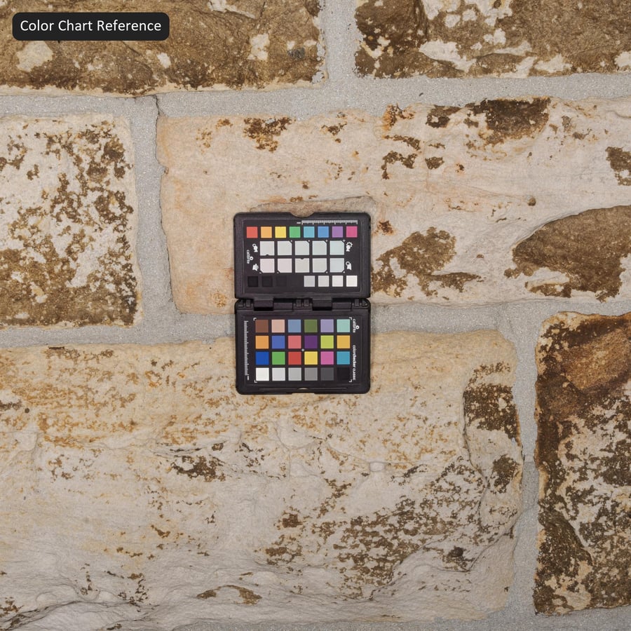 Họa tiết tường đá vụn phong hóa, màu be ấm