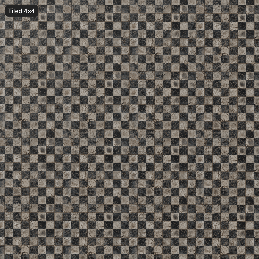 骯髒的裝飾性瓷磚紋理，格紋