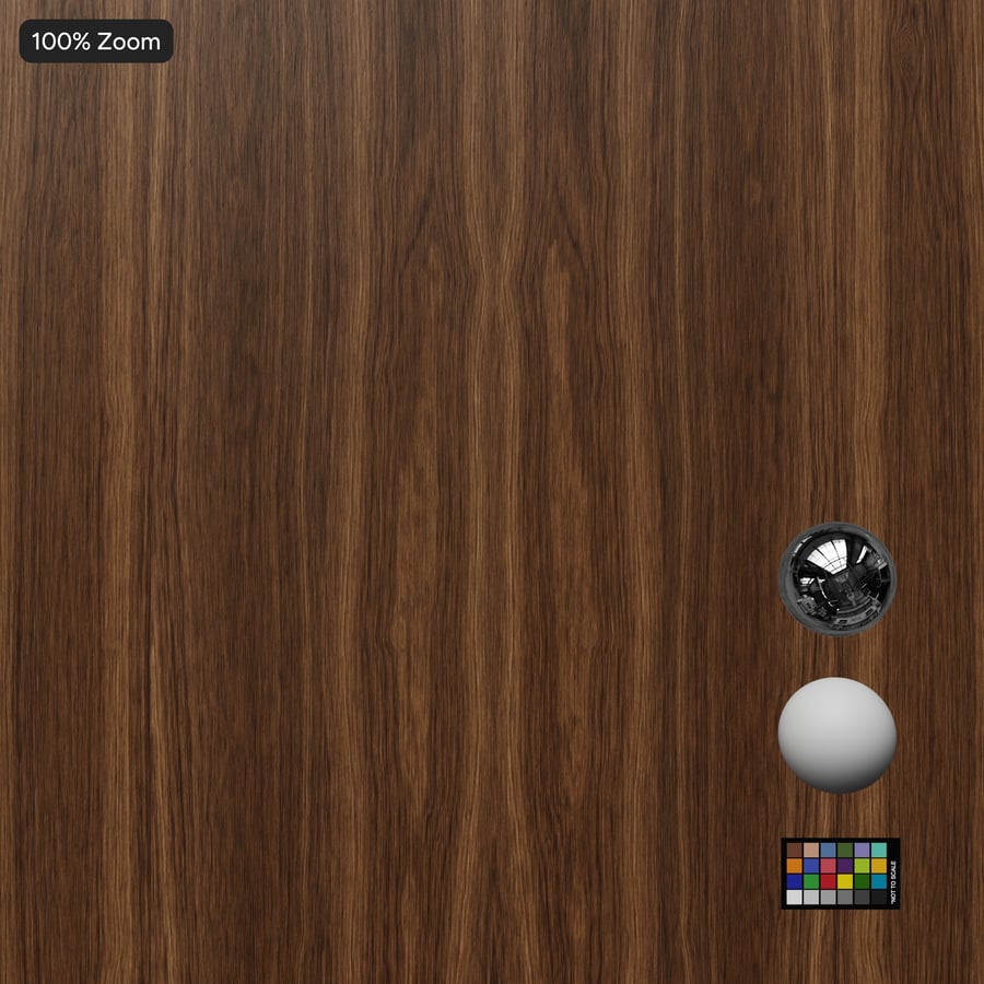 Book Match Walnut Wood Veneer Texture, Light Brown