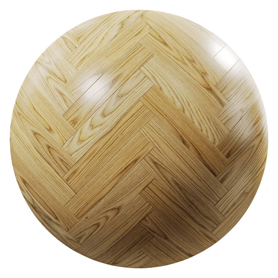 Natural Herringbone Pattern Ash Wood Flooring Texture