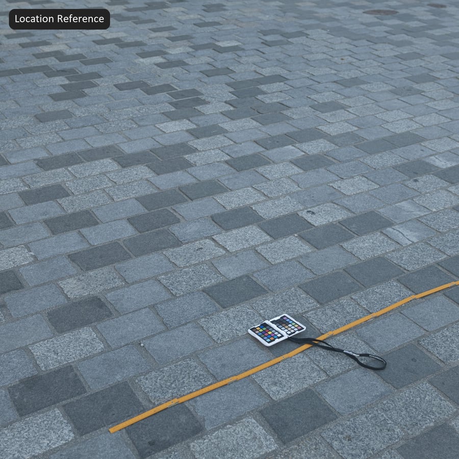 Pavimentazione di corsa usurata, grigio