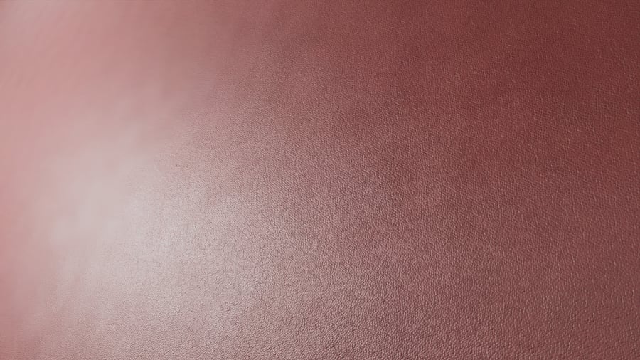 Top Grain Pigskin Leather Texture, Red