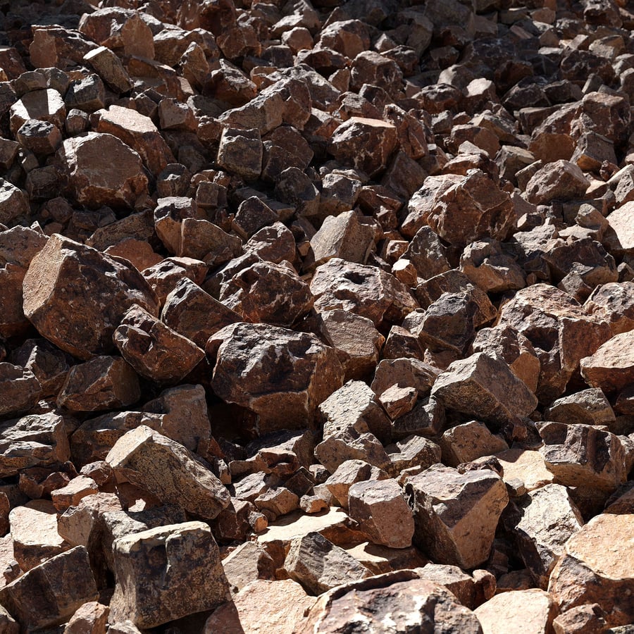 Large Desert Sandstone Rock Models Collection