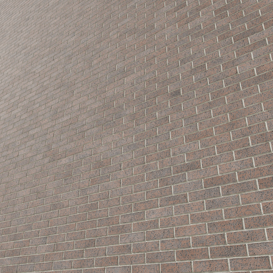 Running Dragfaced Brick Texture, Brown