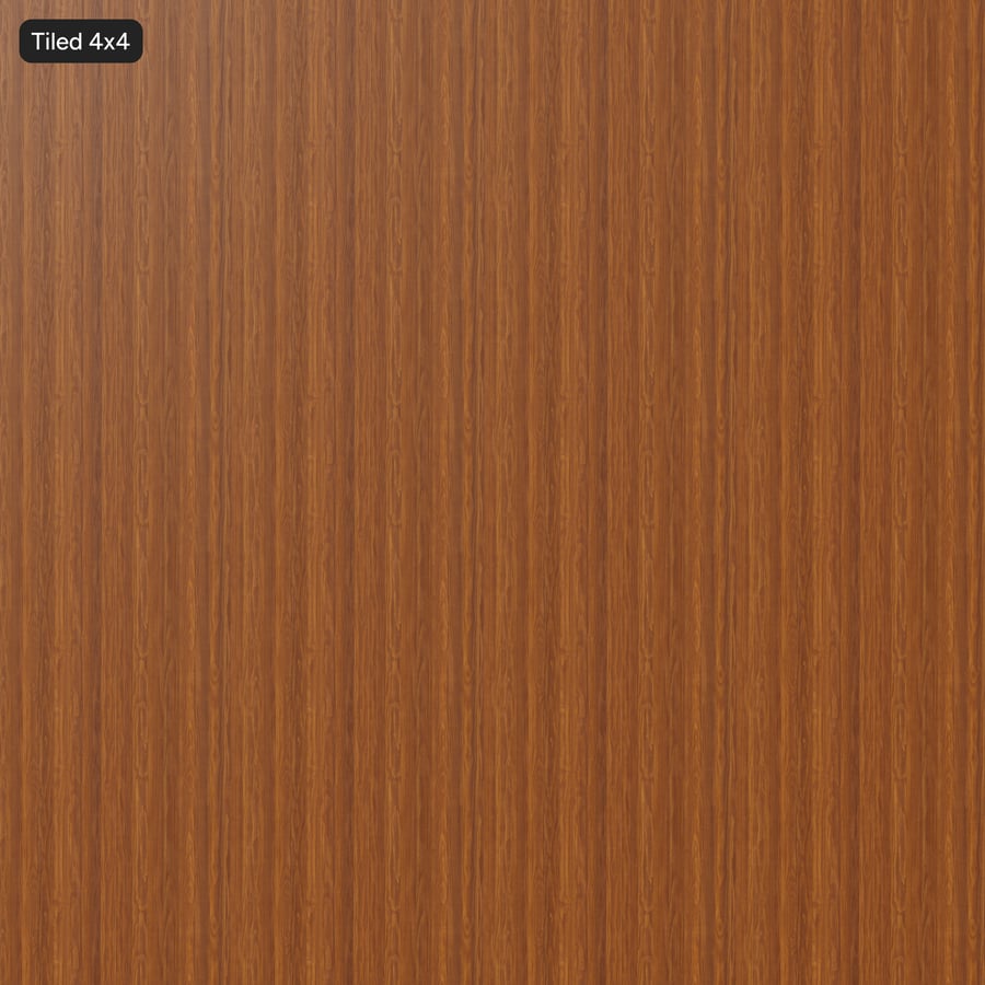 Texture liscia in legno Accoya, sella