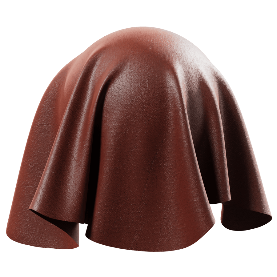 Smooth Faux Calf Leather Texture, Maroon Red