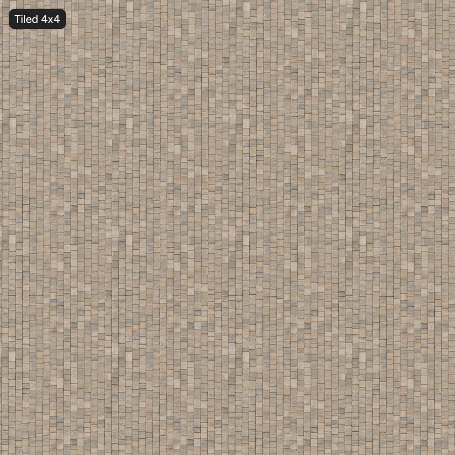 Textura de piso em mosaico, Coral