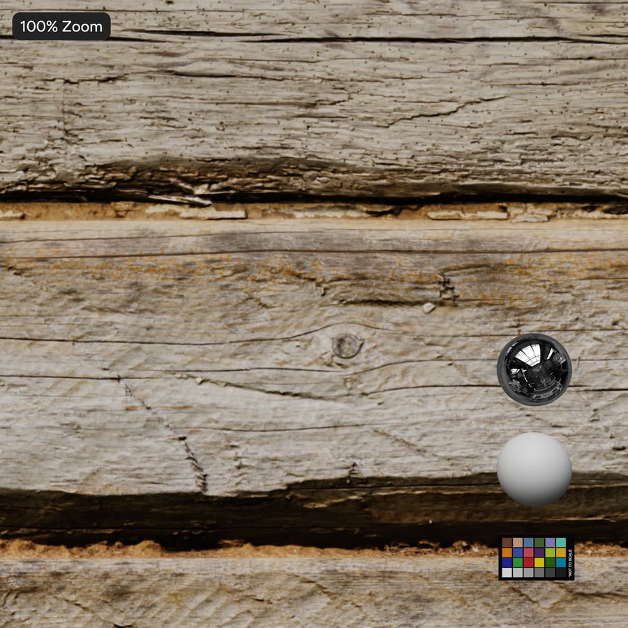 Rough Hewn Wood Wall Texture, Oat
