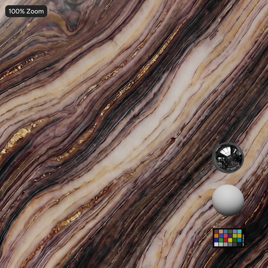 Textura de pedra de mármore Palissandro Bronzo polido, marrom