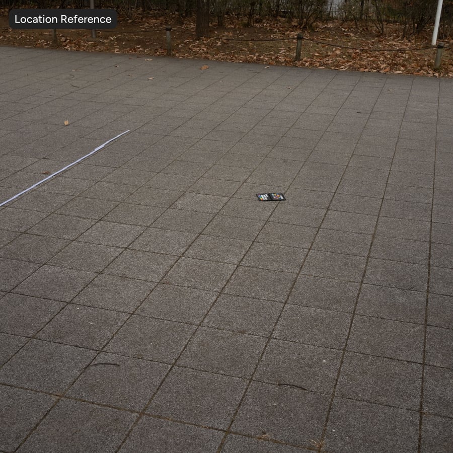 Worn Aggregate Stone Paver Texture, Brown