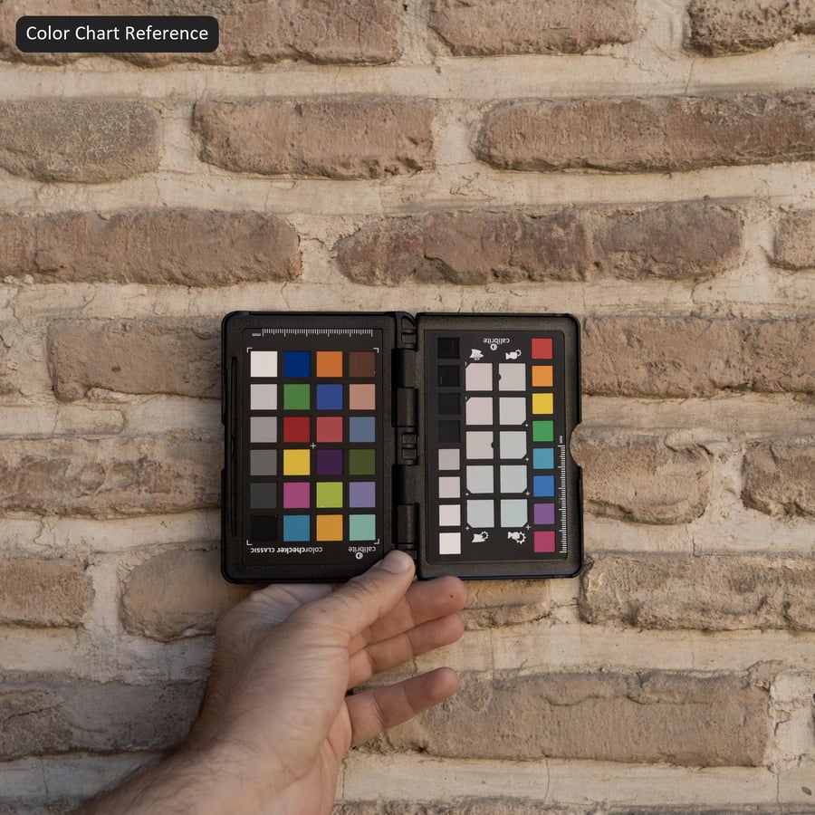 薄砖墙纹理，米色