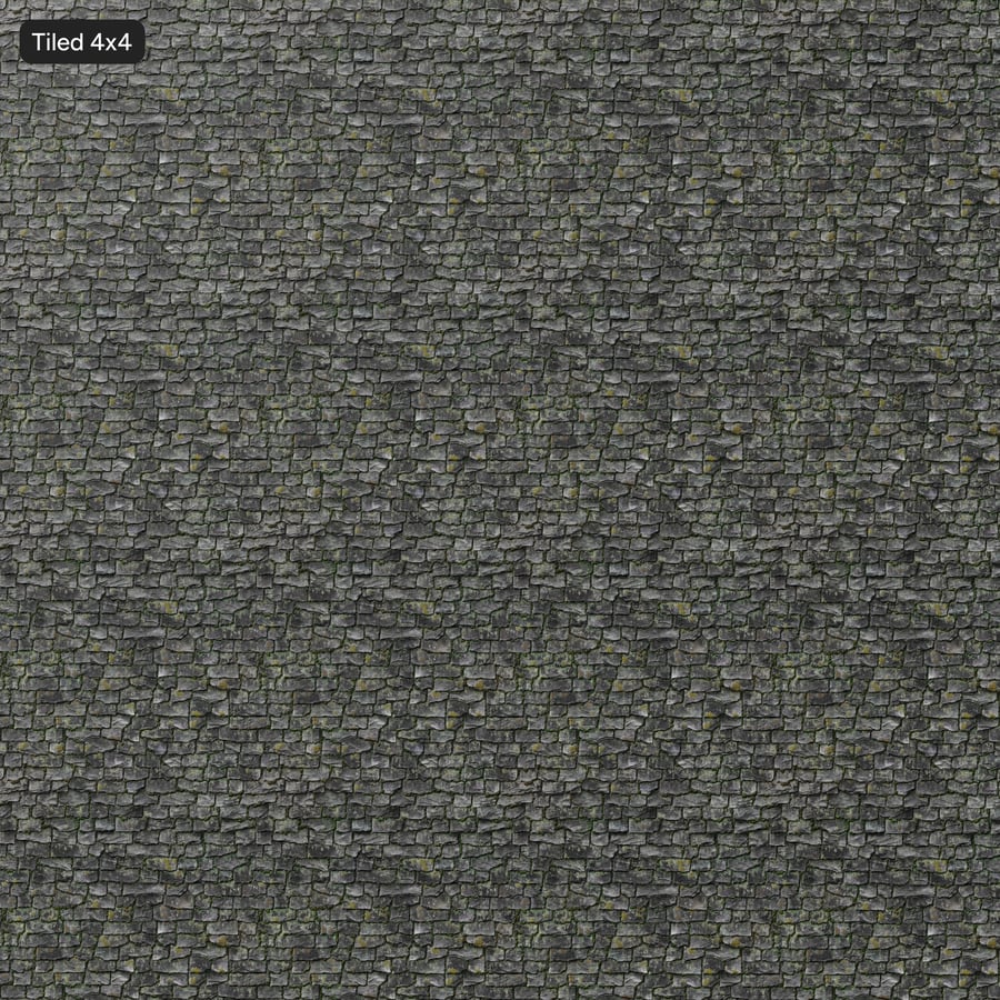 Textura de telhado de ardósia velho e danificado, cinza