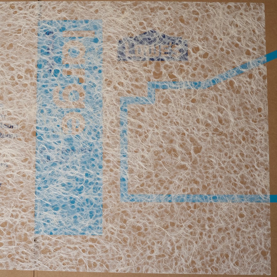 Japanese Ogura Lace Paper Texture