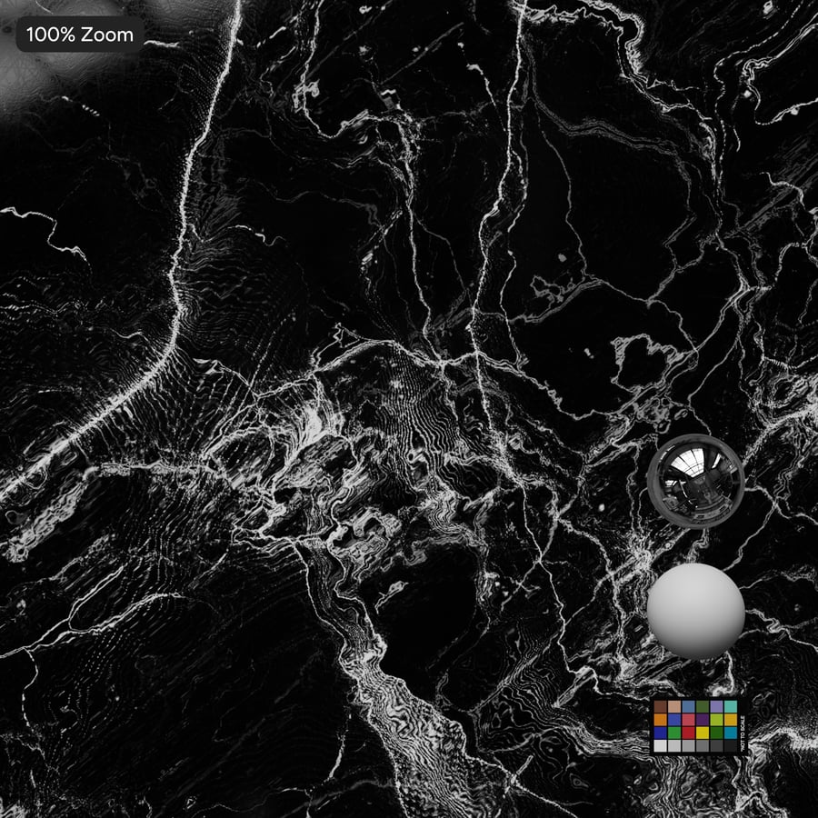 Textura de pedra de mármore polido, veios da meia-noite