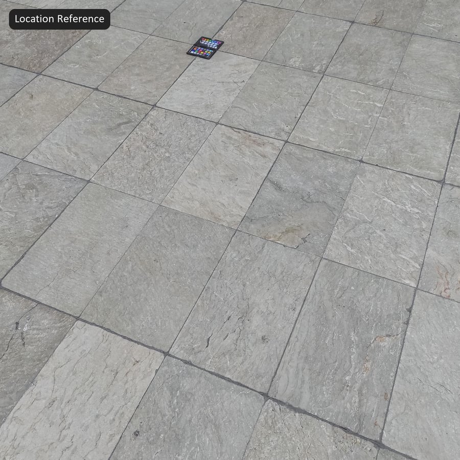 Worn Limestone Tile Texture