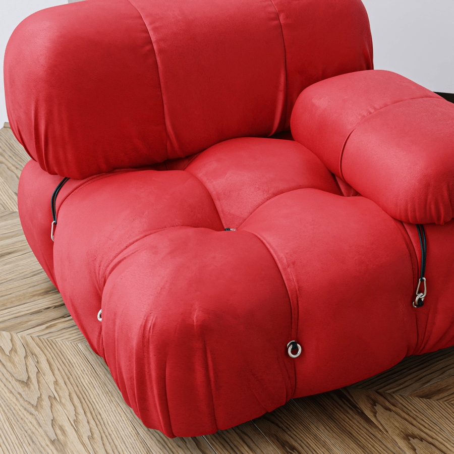 Textura Veludo, Vermelho