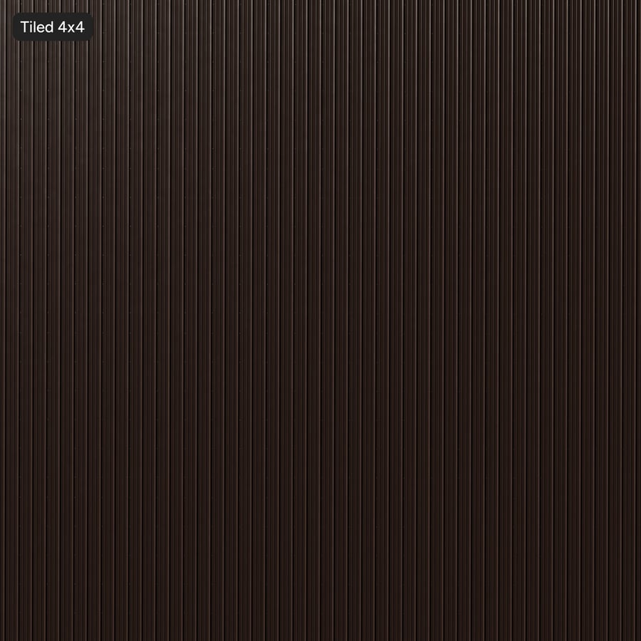 Standing Seam Painted Corrugated Metal Texture, Brown