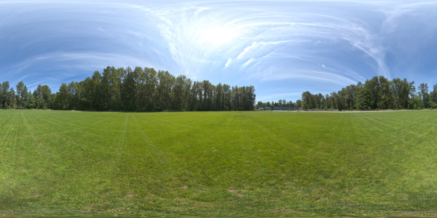 Hdr Outdoor Soccer Field Day Cloudy 001
