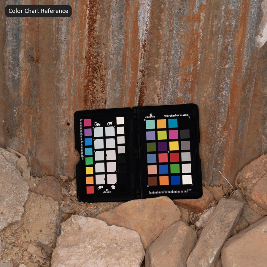 Rusty Corrugated Metal Texture