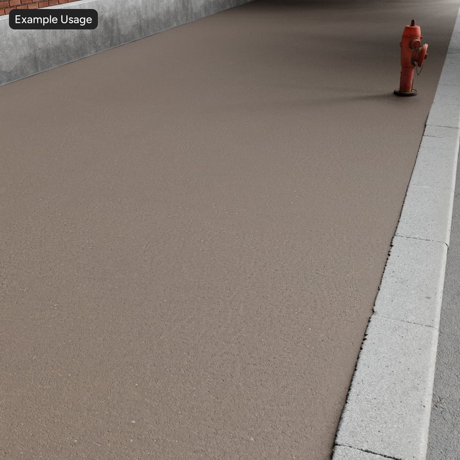 Smooth Matte Asphalt Texture, Brown