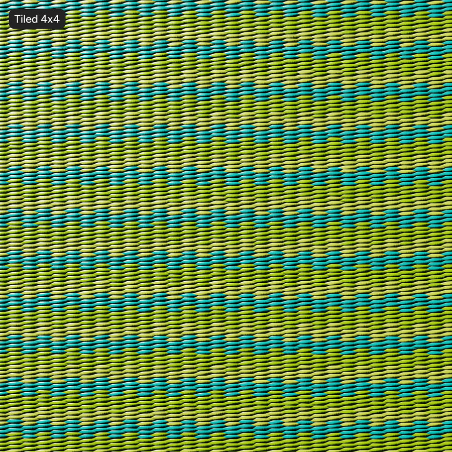 Cordón elástico textura lima, verde