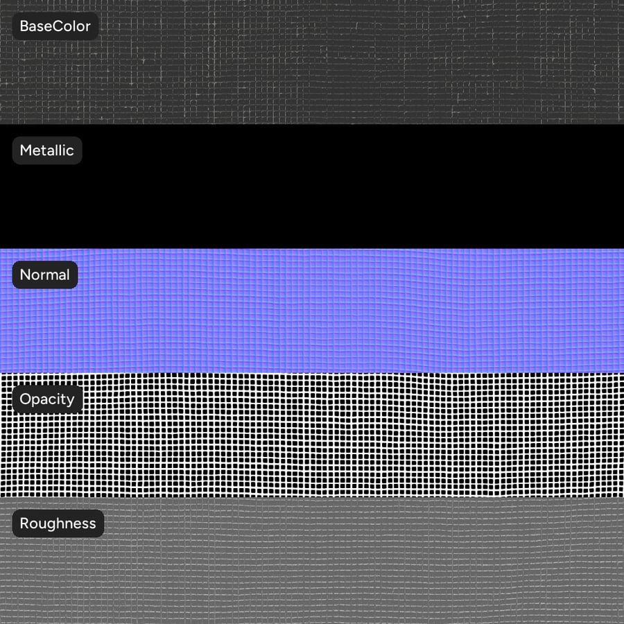 Fly Screen Mesh Texture