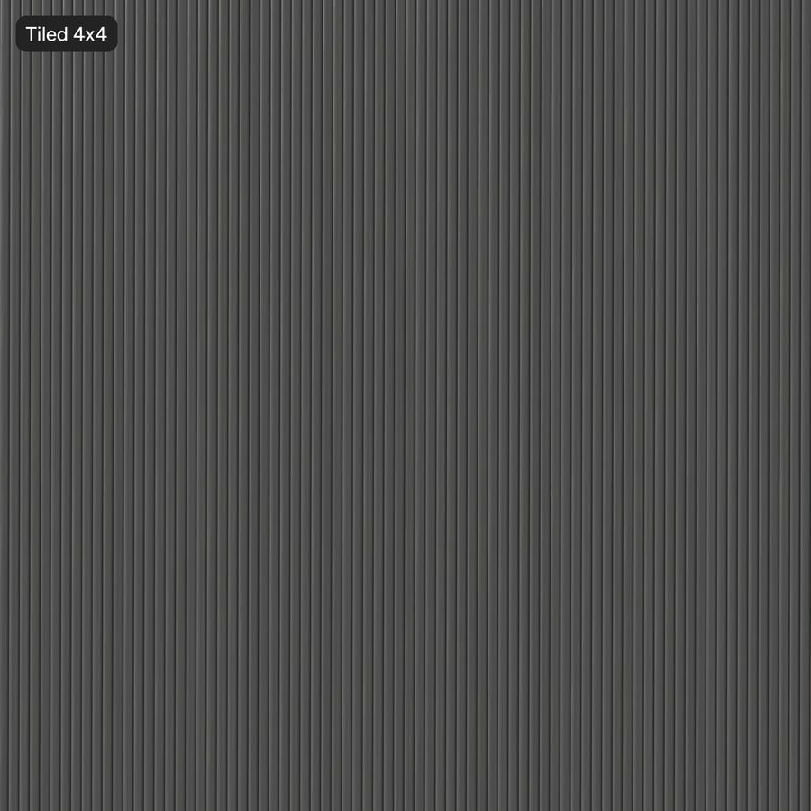 Ribbed Polycarbonate Plastic Texture, Gray